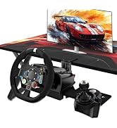 EG STARTS 1x Desk Mount Clamp for Sim Racing Wheel Stand Simulator Cockpit Wheel Stand Racing Ste...