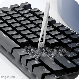 Pull out the keyboard button