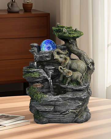 elephant table fountain