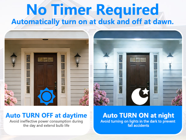 dusk to dawn light bulbs outdoor