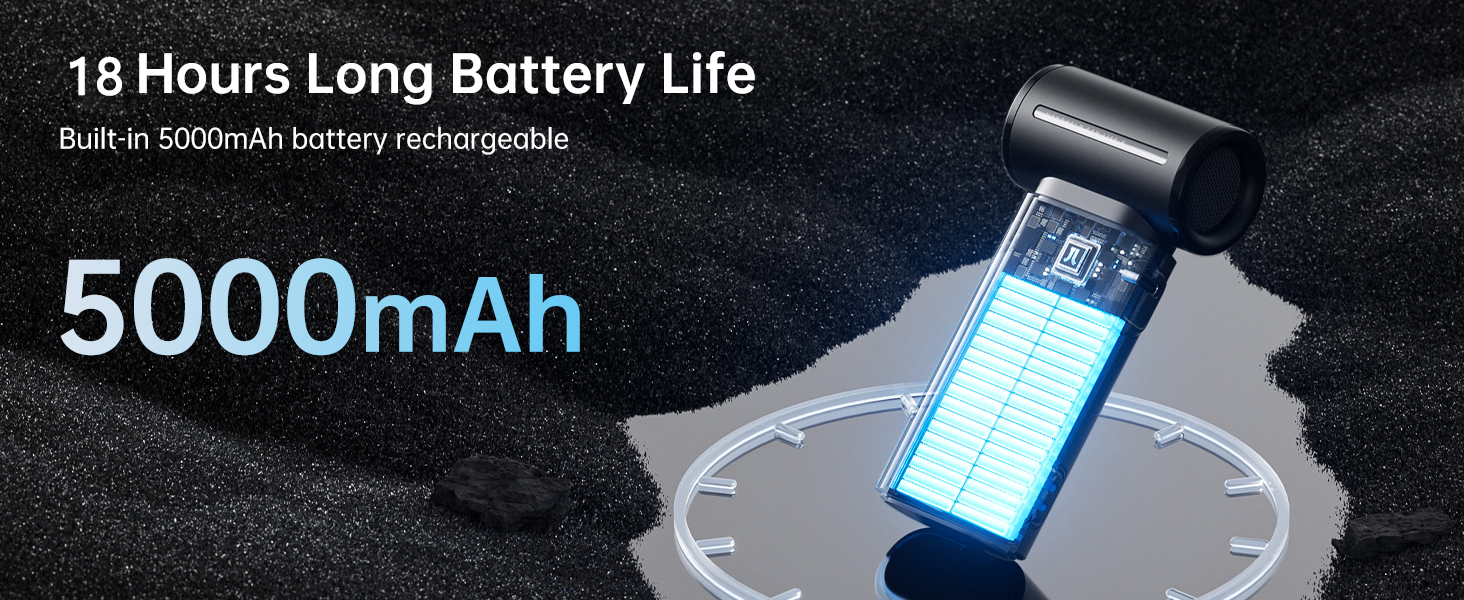 portable fan rechargeable