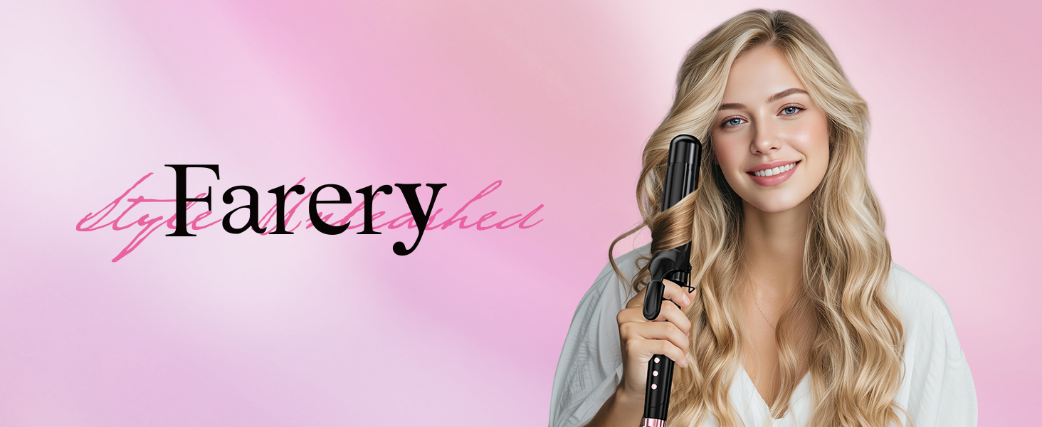 farery large barrel curling iron