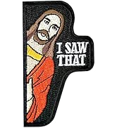 XMJY I Saw That Patch, 1Pc Hook and Loop Morale Tactical Patch, Funny Embroidered Meme Patches fo...