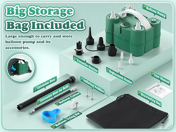 Storage Bag Included