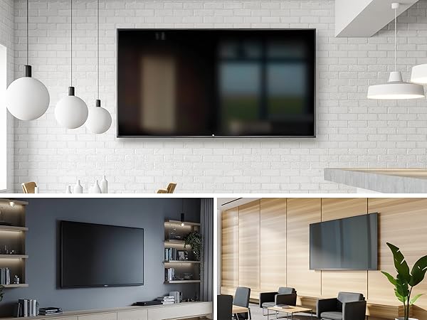 Large TV Wall Mount 120 inch TV Wall Mount Heavy Duty Large Tilting TV Wall Mount