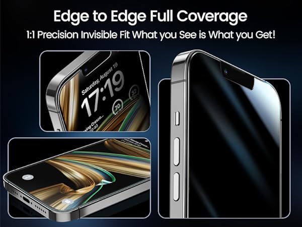 iPhone 13/iPhone 13 Pro/iPhone 14/iPhone 16e Privacy Screen Protector