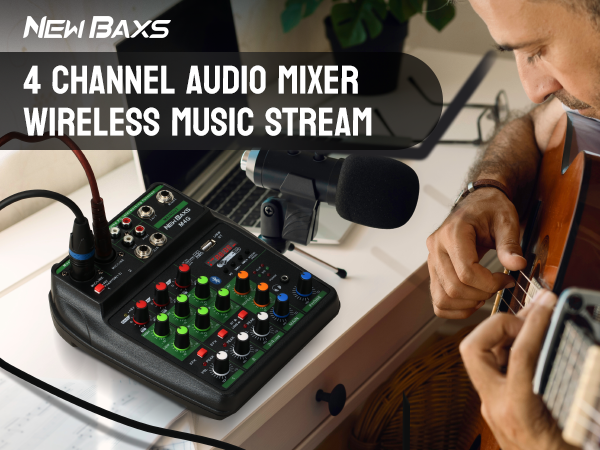 4 channel mixer