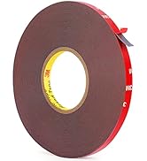 Double Sided Tape Heavy Duty 100FT, Waterproof Strong Mounting Adhesive Tape for Walls, Car, Home...