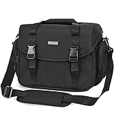 CADeN Camera Bag Case Shoulder Messenger Bag with Tripod Holder Compatible for Nikon, Canon, Sony...