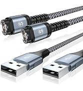 Garmin Watch Charger Cable [2-Pack,4ft] Compatible with Garmin Fenix 8 7 7X Pro 6 6X 5 5S 5X,Fore...