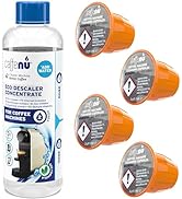 Nespresso Compatible Descaling Kit &amp; Cleaning Pods. 2 Use Nespresso Descaling Solution &amp; 4 Cleane...