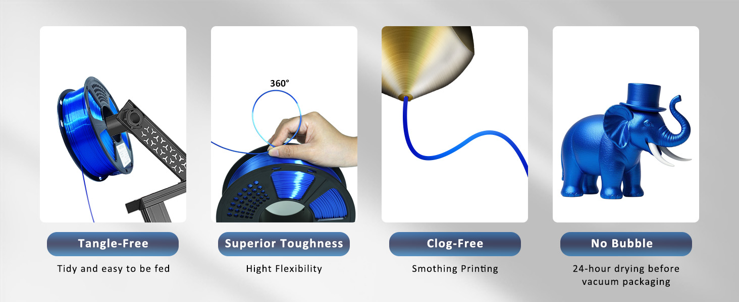 silk pla filament 1.75mm