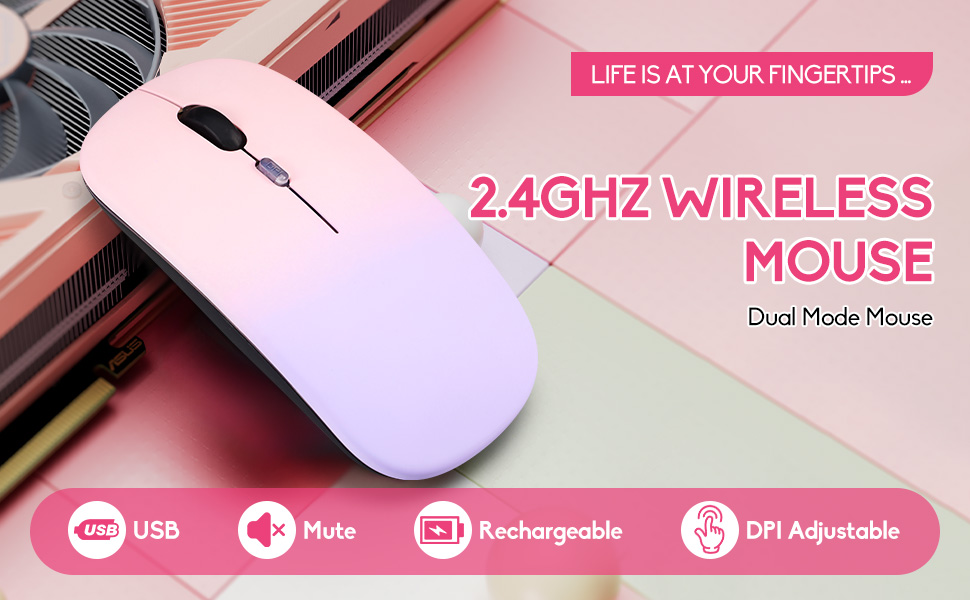 Wireless Bluetooth Mouse,