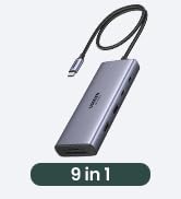 UGREEN Revodok Pro 9 in 1 Docking Station Dual Monitor