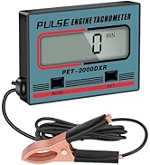 Linkstyle Digital Tachometer, 2 Stroke 4 Stroke Small Engine Tachometer, Chainsaw Tach Gauge Tach...