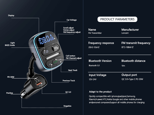 bluetooth car adapters