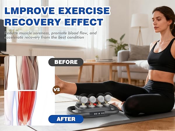 Help with the recovery of exercise and alleviate muscle soreness
