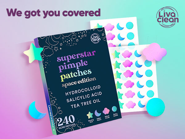330 CT Circle Pimple Patches w/ Ingredients