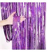 3 Pack Fringe Curtains Party Decorations,Tinsel Backdrop Curtains for Parties,Photo Booth Wedding...