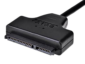 USB 2.0 To Sata Serial 22Pin Adapter Cable for 2.5&amp;#34; HDD SSD