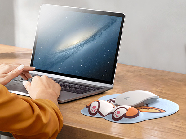 funny gaming wrist rest corgi computer funny mousepad corgi mouse pad blue corgi butt mousepad