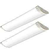 TychoLite 4FT LED Light Fixtures 80W 8800 Lumens, Dimmable 4 Foot LED Flush Mount Ceiling Lights ...