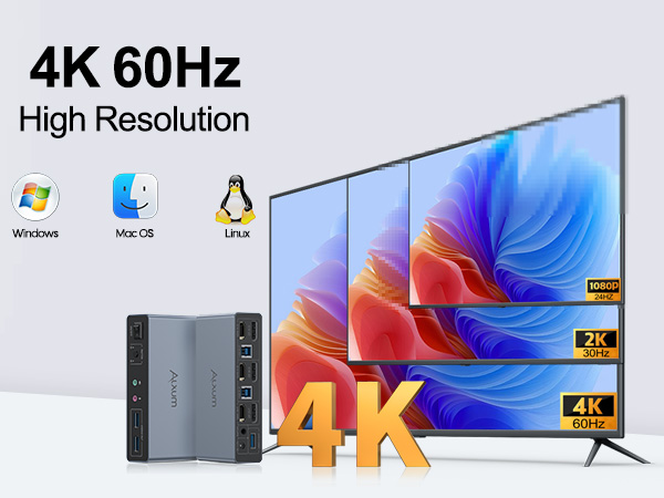 4K@60Hz High Resolution