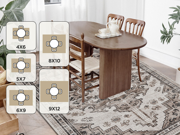 dinner room rug