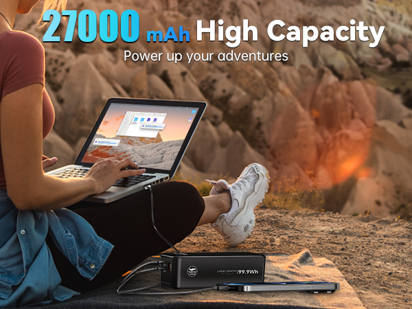 power bank 27000mah