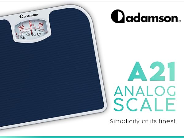 Adamson A21 Analog Scale Blue