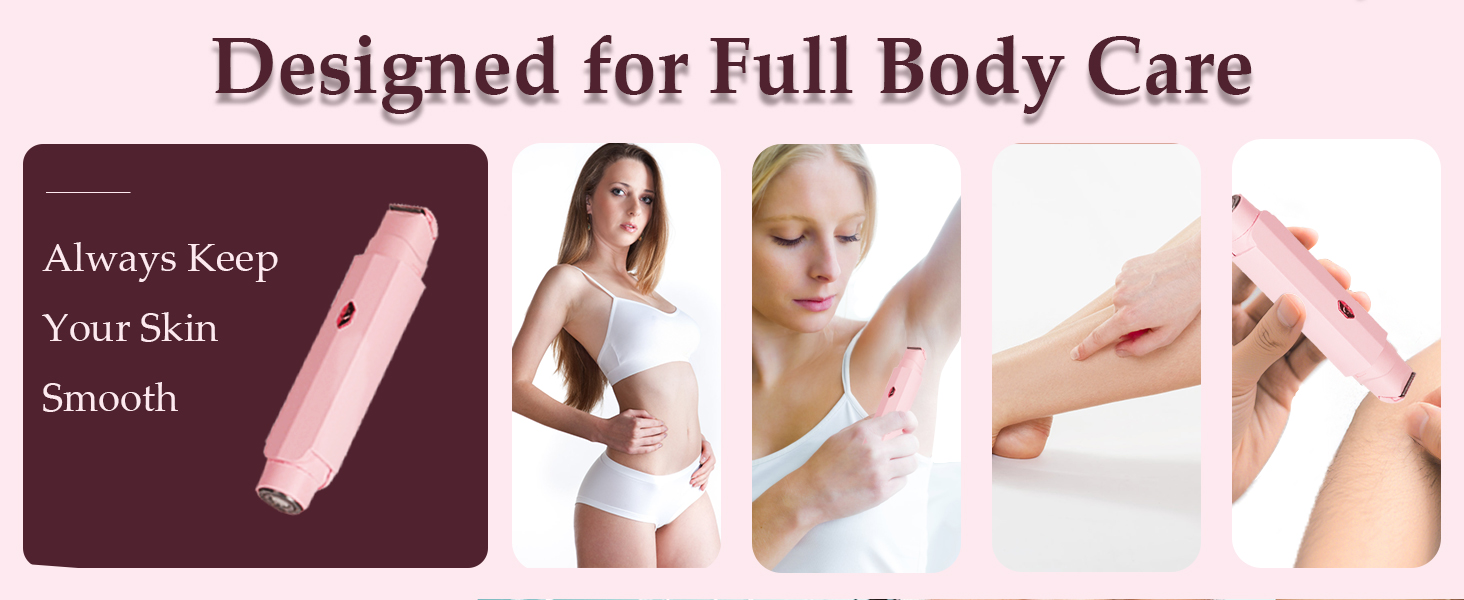 bikini trimmer for women dual head