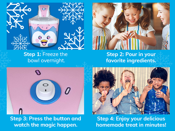 Penguin Electric Ice Cream Makers