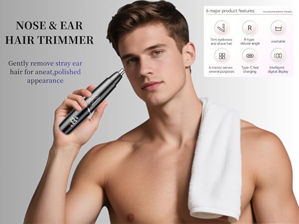Nose &amp;amp; Ear Hair Trimmer
