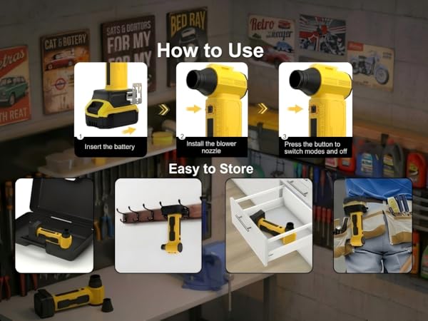 dewalt mini blower