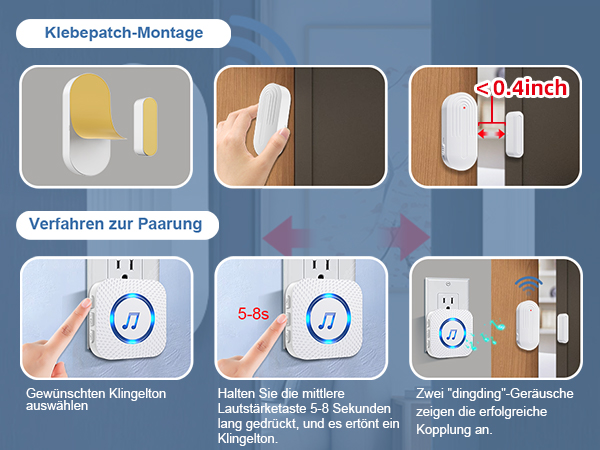 Simple installation and pairing methods