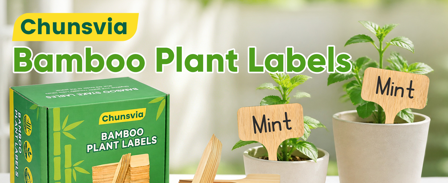 Bamboo Plant Labels