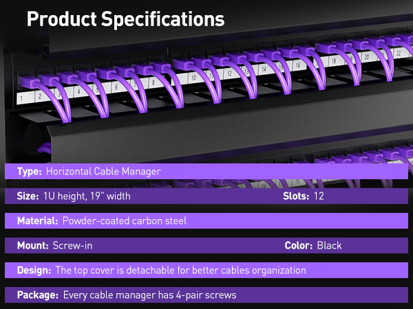 RACK CABLE MANAGEMENT