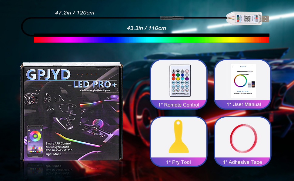 car led lights interior