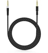 Toeasor 3.5mm Audio Jack Stereo Cloud Alpha Cable Aux Cord Game Headset Cable Wire Compatible wit...