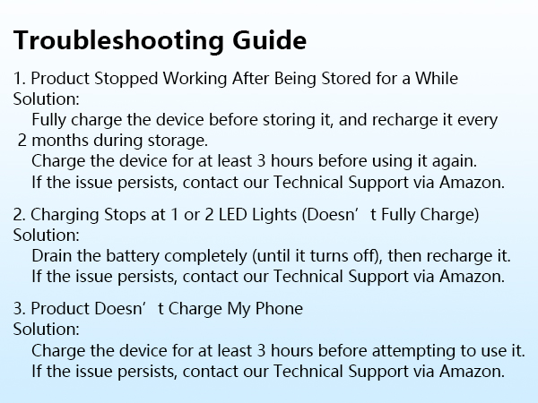 Troubleshooting Guide