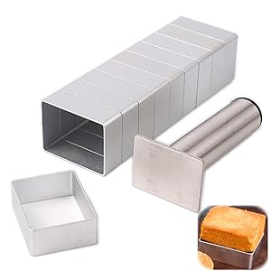 Rectangle Molds with Press