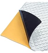 Aggsound 80mil 6sqft Automotive Sound Deadening Mat - Butyl Noise Insulation &amp; Vibration Dampener...