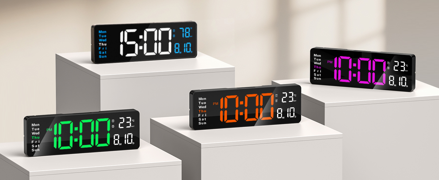 led clock