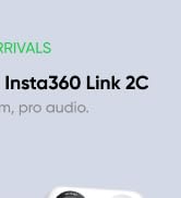 Insta360 Link 2C - 4K Webcam for PC/Mac, 1/2