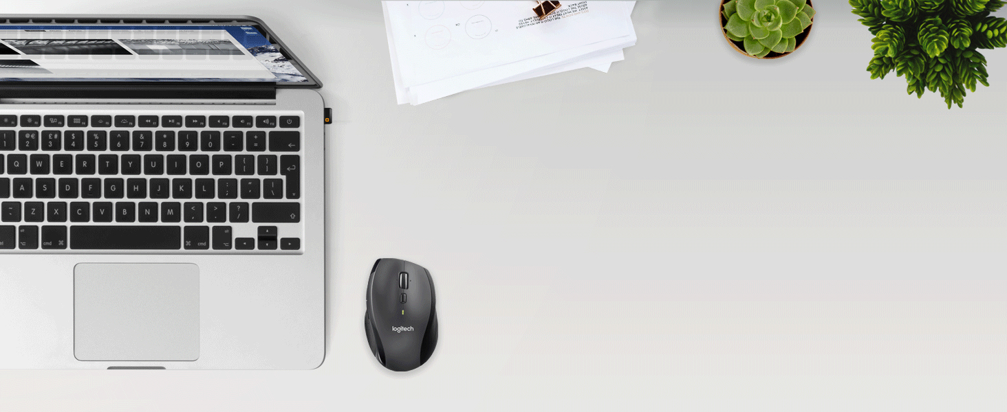 m705 wireless black mouse