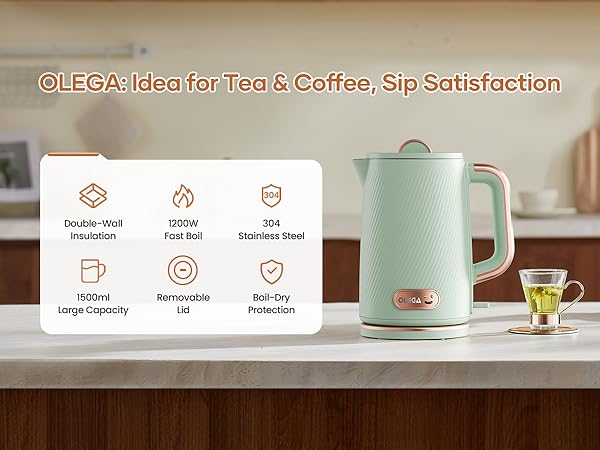 OLEGA Electric Kettle