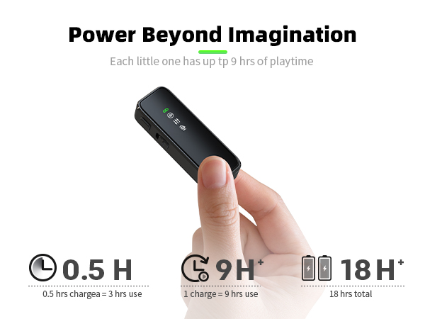 Your Lapel Microphone Recording Time Up to18 Hrs