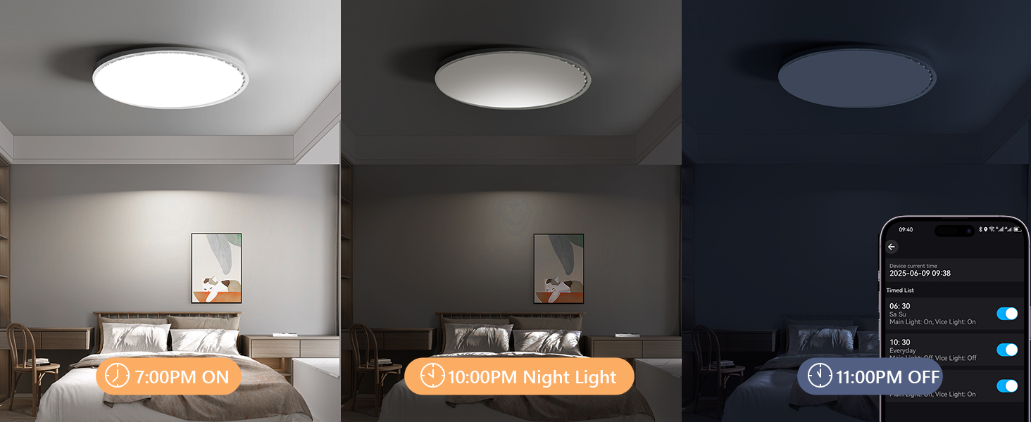 RGB ceiling light retrofit kit