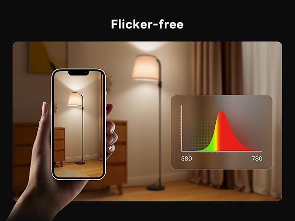 Smart Arc RGBCW LED Floor Lamp with App &amp;amp; Alexa Voice Control