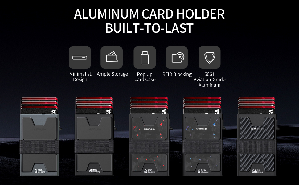 slim pop up wallet